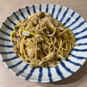 ツナと長ネギの和風パスタ(バター醤油)